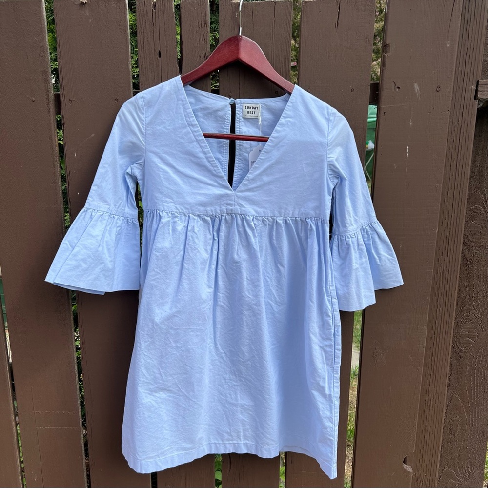 Sunday Best Aritzia Bell Sleeve Dress